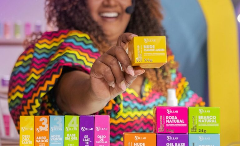 Lançamento da Villar Cosméticos: nova linha profissional para unhas