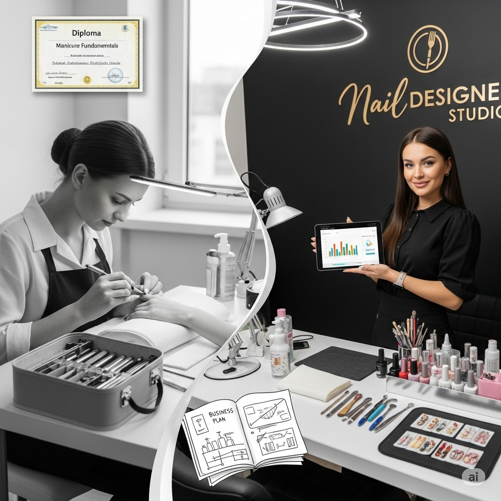 O que muda quando você assume ser Nail Designer: de manicure a empreendedora